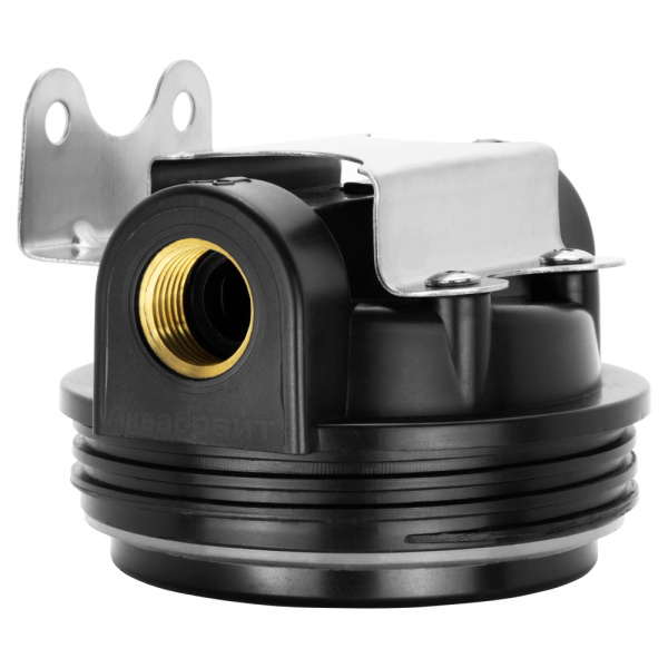 Детальное изображение Магистральный фильтр из нержавеющей стали с пластиковой крышкой Аквабрайт 1/2" АБФ-НЕРЖ-12- ПЛ в интернет-магазине THERM.BY