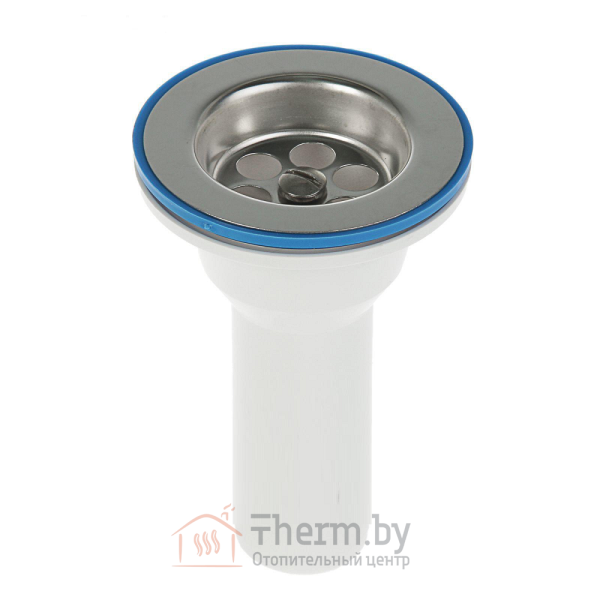 Детальное изображение А-3201-2 / Литой выпуск с решеткой из нерж.стали 70мм, вых.отв. 32мм, ОРИО в интернет-магазине THERM.BY