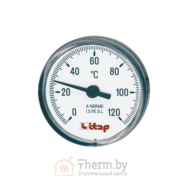 Детальное изображение Термометр осевой 3/8" х 40 мм Itap 493 (80°С) в интернет-магазине THERM.BY