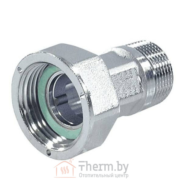 Детальное изображение Отвод для счетчиков с накидной гайкой 1/2"НР х3/4"ВР хром Giacomini в интернет-магазине THERM.BY