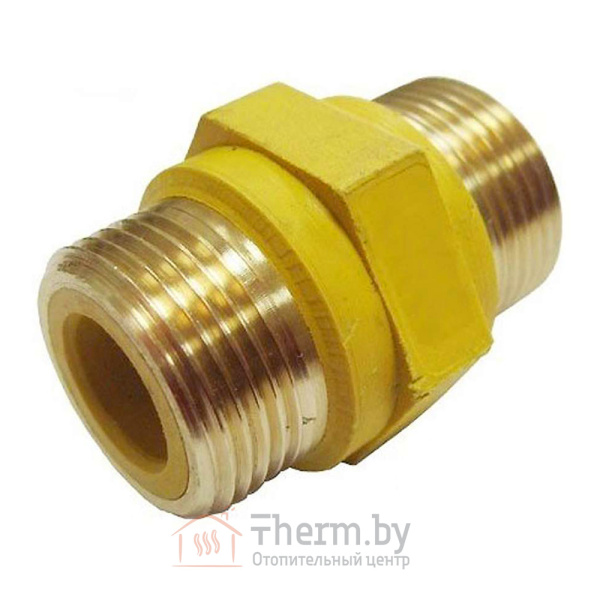 Детальное изображение Вставка диэлектрическая 1/2" штуцер-штуцер Зурфлекс в интернет-магазине THERM.BY