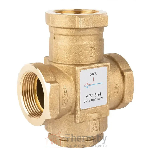Детальное изображение Термический 3-ходовой клапан 1 1/4"ВР (50°С) ATV 554 Afriso арт. 16 554 10 в интернет-магазине THERM.BY