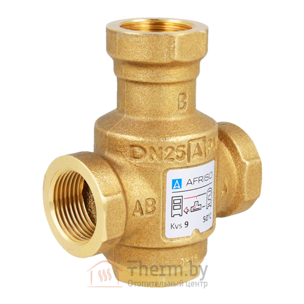 Детальное изображение Термический 3-ходовой клапан 1"ВР (50°С) ATV 334 Afriso арт. 16 334 10 в интернет-магазине THERM.BY