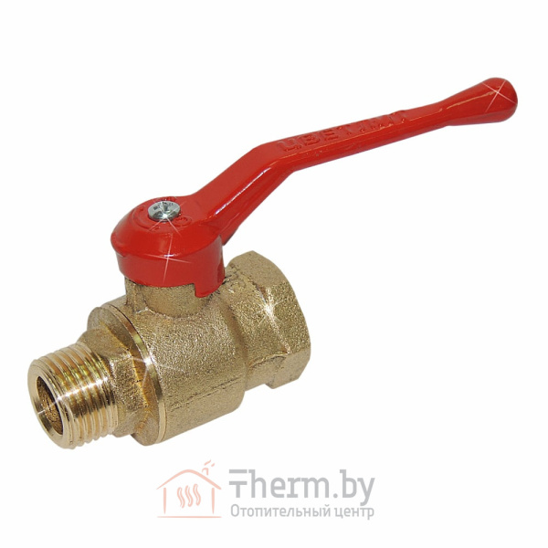 Детальное изображение Кран шаровой 1 1/2" ВР/НР (ручка) Цветлит арт. ZW10123 в интернет-магазине THERM.BY