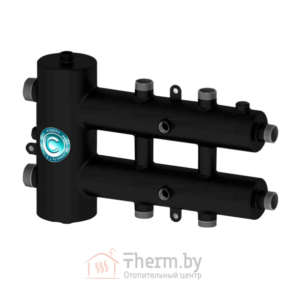 Детальное изображение Гидрострелка с коллектором 3 контура Север-R-M3 до 70 кВт арт. 1945009 в интернет-магазине THERM.BY