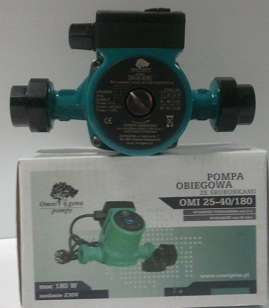 Детальное изображение Циркуляционный насос Omnigena OMIS 25-40/180 в интернет-магазине THERM.BY