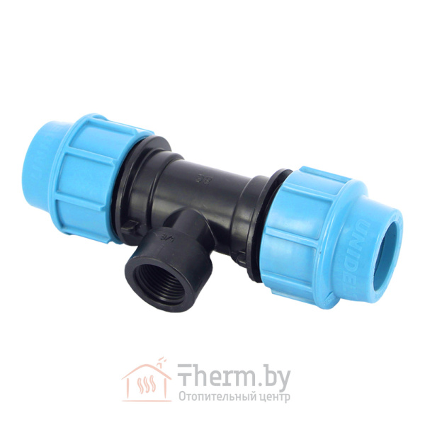 Детальное изображение Тройник компрессионный 32 х 3/4"ВР х 32 Unidelta в интернет-магазине THERM.BY