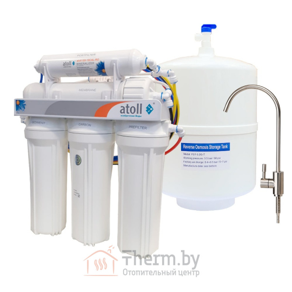 Детальное изображение Система очистки воды Atoll A-575m RKT с обратным осмосом в интернет-магазине THERM.BY