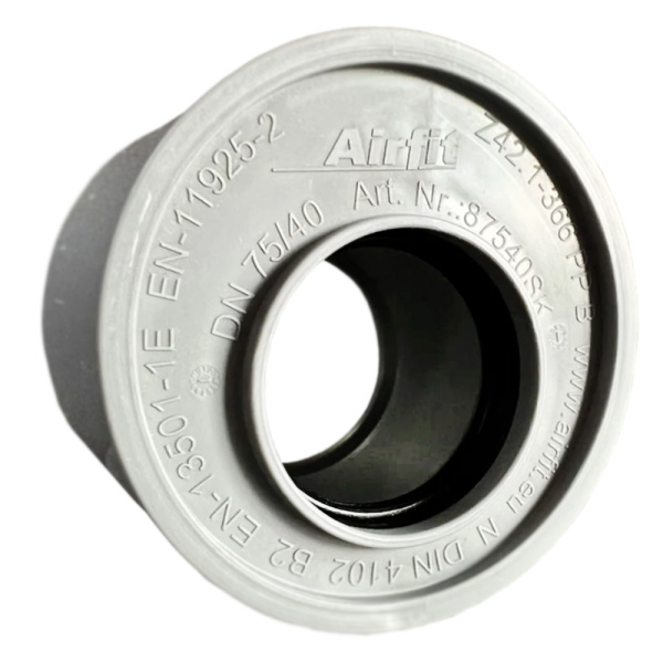 Детальное изображение Переход Airfit суперкомпакт DN 75x40 мм арт. 87540SK в интернет-магазине THERM.BY