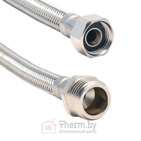 Детальное изображение Гибкий шланг для воды (гибкая подводка) Tucai 90 см гайка 1/2" x штуцер 1/2" арт. 755 в интернет-магазине THERM.BY