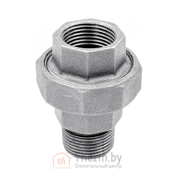 Детальное изображение Соединение разъемное прямое оцинкованное 3/4" ВР/НР Trakya Dokum в интернет-магазине THERM.BY