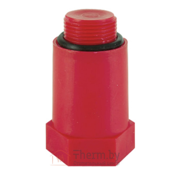 Детальное изображение Пробка глухая длинная красная 3/4" НР STYRON арт. STY-524-P в интернет-магазине THERM.BY