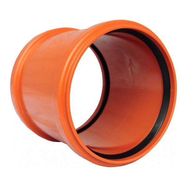 Детальное изображение Муфта надвижная KGU 200 мм для наружной канализации Ostendorf в интернет-магазине THERM.BY