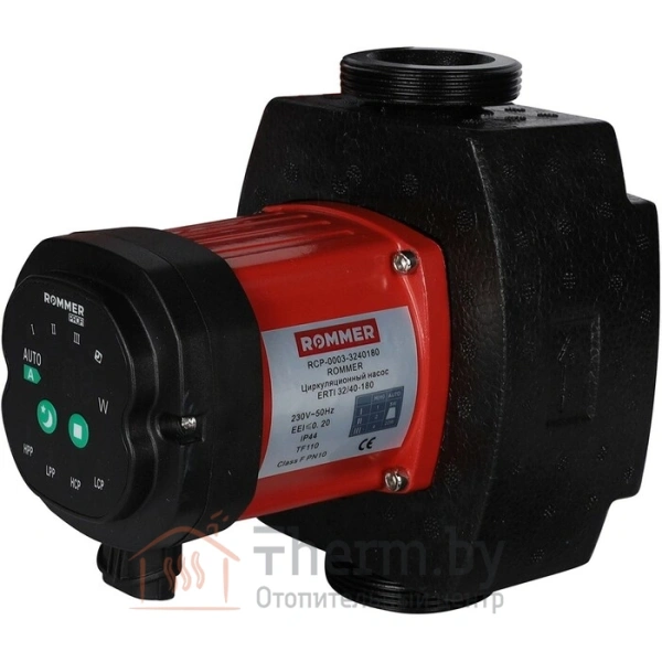 Детальное изображение Насос циркуляционный ROMMER ERTI 32/60-180 (RCP-0003-3260180) в интернет-магазине THERM.BY