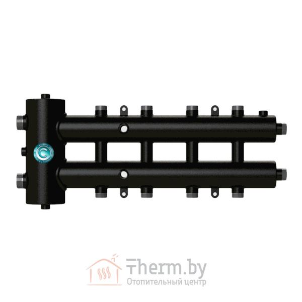 Детальное изображение Гидрострелка с коллектором 5 контуров Север-R-M5 до 70 кВт арт. 1945011 в интернет-магазине THERM.BY