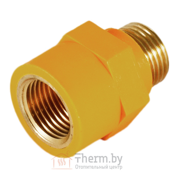 Детальное изображение Вставка диэлектрическая 3/4" гайка-штуцер Зурфлекс в интернет-магазине THERM.BY