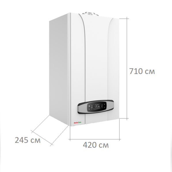 Детальное изображение Газовый котел Immergas BellaGas Premium 24 в интернет-магазине THERM.BY