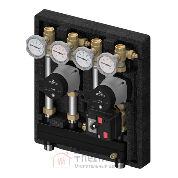 Детальное изображение Насосно-смесительный модуль Meibes Kombimix UK/MTV с насосом Grundfos ALPHA 2L 15-60 арт. M26102.1 GFP в интернет-магазине THERM.BY