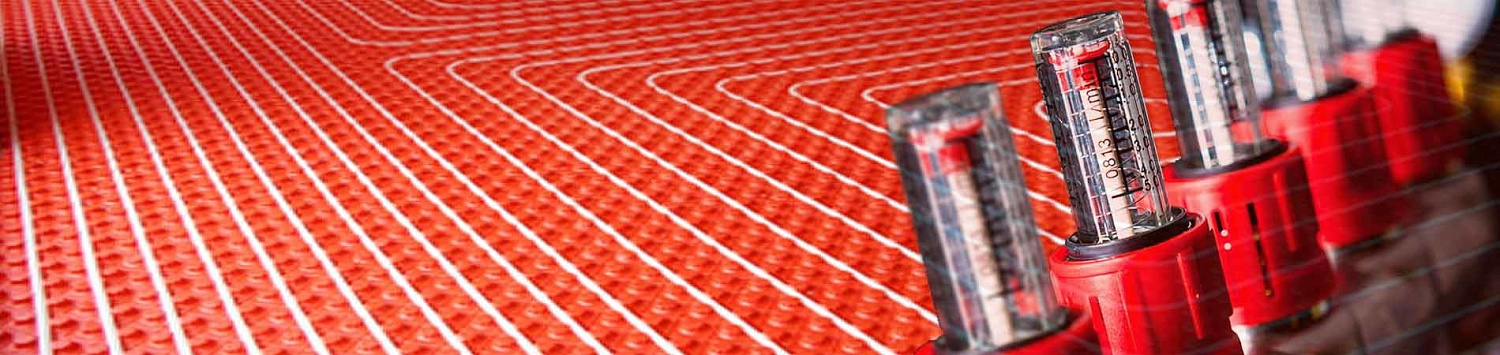 Труба для теплого пола из сшитого полиэтилена 16*2.0 TIM PE-Xb красная