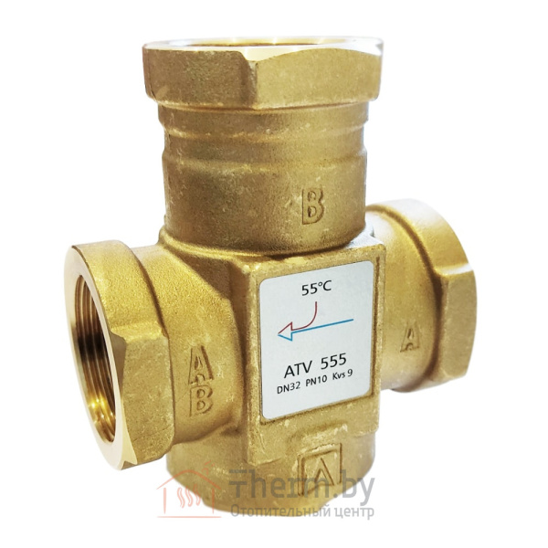 Детальное изображение Термический 3-ходовой клапан 1 1/4"ВР (55°С) ATV 555 Afriso арт. 16 555 010 в интернет-магазине THERM.BY