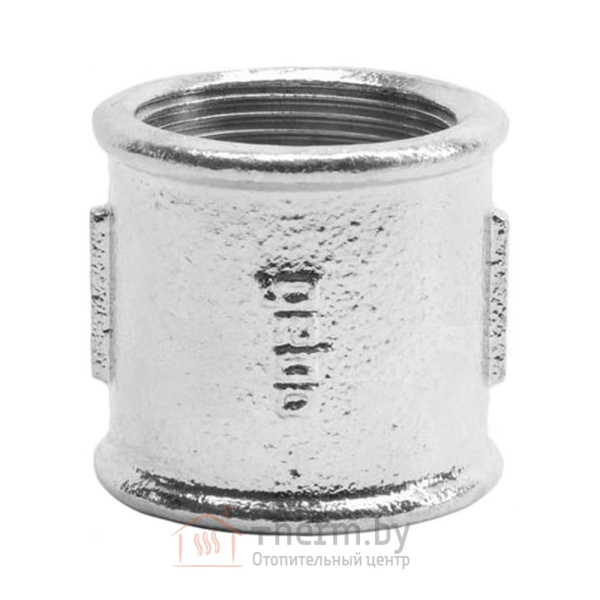 Детальное изображение Муфта оцинкованная чугунная 1 1/2" ВР Platinum Gebo арт. 270-8V в интернет-магазине THERM.BY