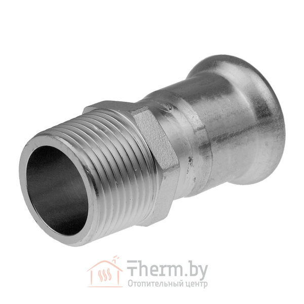 Детальное изображение Пресс ниппель 18 х 1/2" наружная резьба KAN-therm Inoх нержавеющая сталь арт. 1609045006 в интернет-магазине THERM.BY