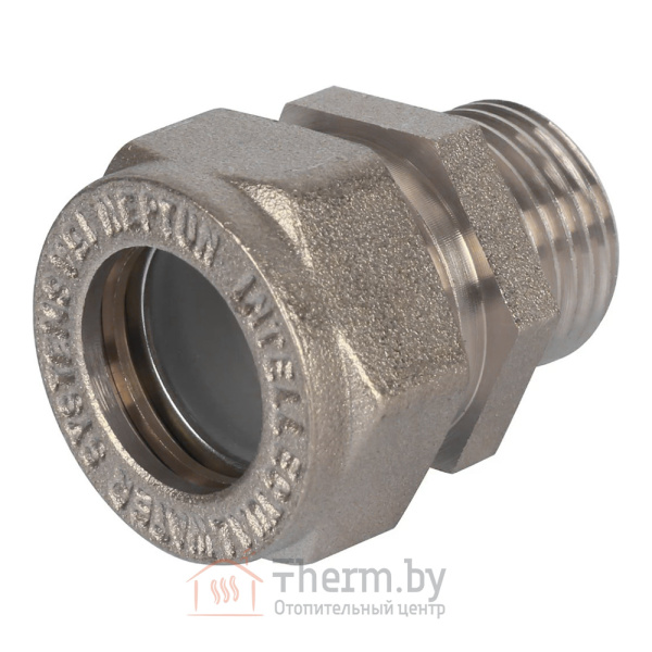 Детальное изображение Муфта латунная Neptun IWS (M) 15 х 1/2" НП EF наружная резьба в интернет-магазине THERM.BY