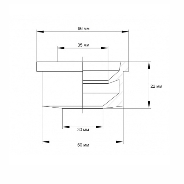 Детальное изображение Манжета уплотнительная переходная 50/40 E Ostendorf HTGM для сифонного отвода в интернет-магазине THERM.BY