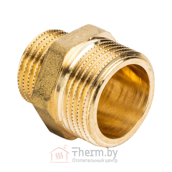Детальное изображение Ниппель переходной латунный 3/4" х 1/2" General Fittings арт. 260003H050400H в интернет-магазине THERM.BY