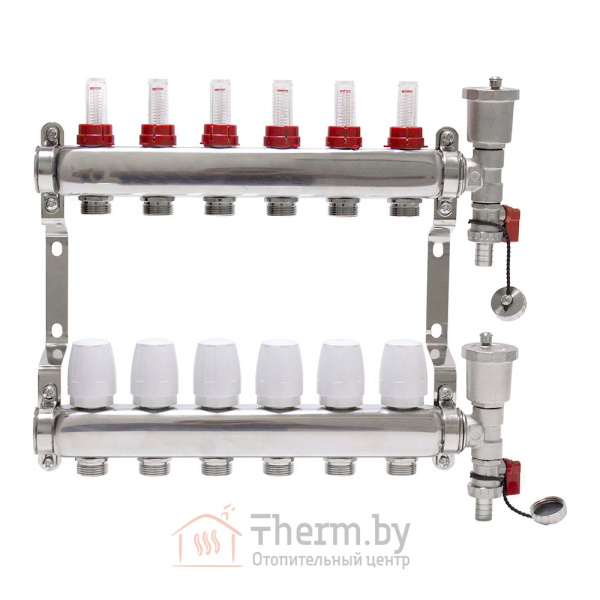Детальное изображение Гребенка для теплого пола APE на 6 выходов в интернет-магазине THERM.BY