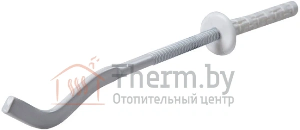 Детальное изображение Кронштейн крепежный прямой с дюбелем в интернет-магазине THERM.BY