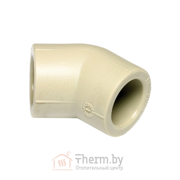 Детальное изображение Угол полипропиленовый 40 х 45° Wavin Ekoplastik Чехия в интернет-магазине THERM.BY