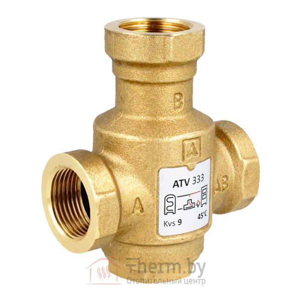 Детальное изображение Термический 3-ходовой клапан 1"ВР (45°С) ATV 333 Afriso арт. 16 333 10 в интернет-магазине THERM.BY