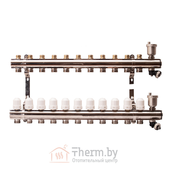 Детальное изображение Гребенка для радиаторного отопления APE на 11 выходов в интернет-магазине THERM.BY