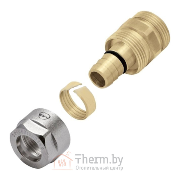 Детальное изображение Cоединитель свинчиваемый латунный наружная резьба 14 х 2.0 х 1/2" для труб PE-Xc/Al/PE-HD KAN-therm арт. 1110045004 в интернет-магазине THERM.BY