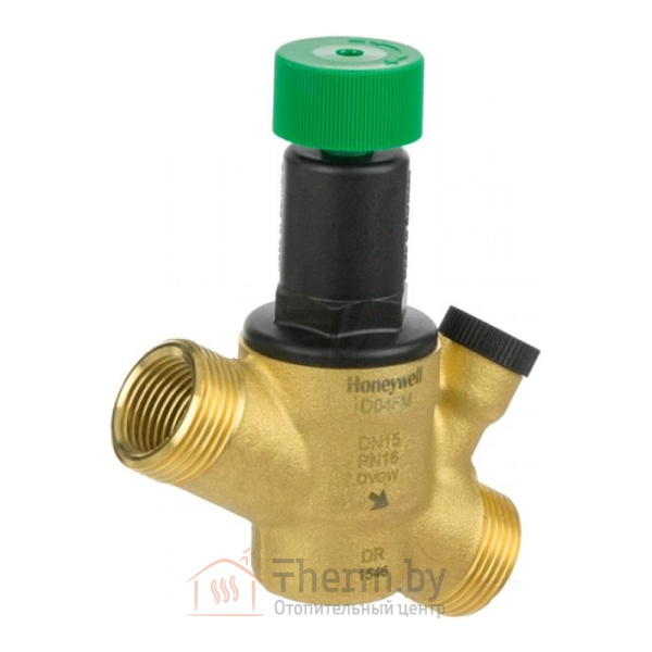 Детальное изображение Клапан понижения давления 1/2"ВР 3/4"НР Honeywell D04FM-1/2A в интернет-магазине THERM.BY