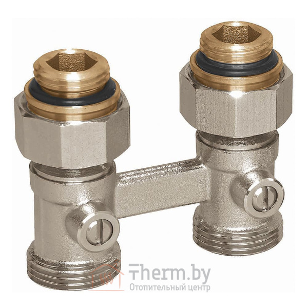 Детальное изображение Узел прямой для радиаторов нижнего подключения НР 1/2" х НР 3/4" Huch EnTEC арт. HE10011 в интернет-магазине THERM.BY
