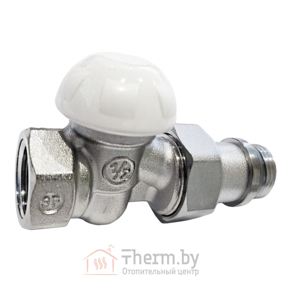 Детальное изображение Кран радиаторный прямой на обратную подводку 1/2" Giacomini R15TG арт. R15X033 в интернет-магазине THERM.BY