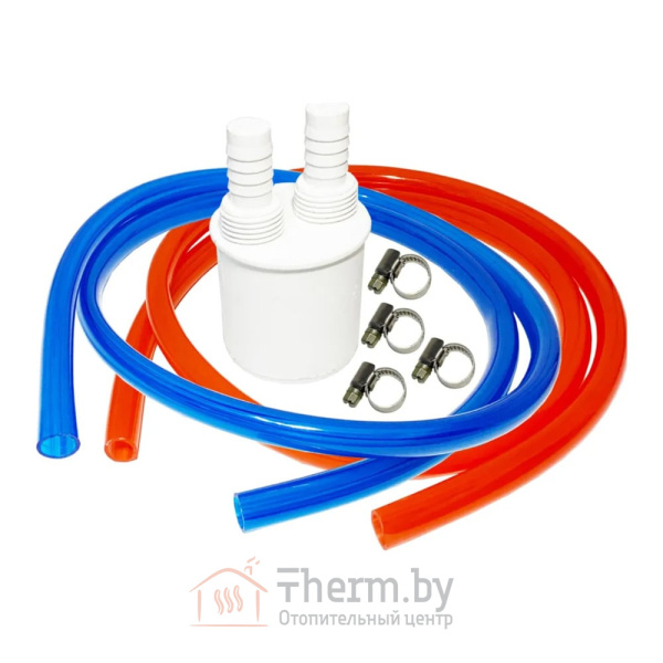 Детальное изображение Комплект слива (двойной) для подключения промывных фильтров Лик-Лик арт. в интернет-магазине THERM.BY