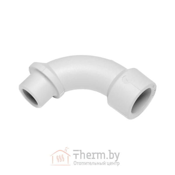 Детальное изображение Отвод ПП белый 20 х 90° ВН/НР Wavin Ekoplastik Чехия в интернет-магазине THERM.BY