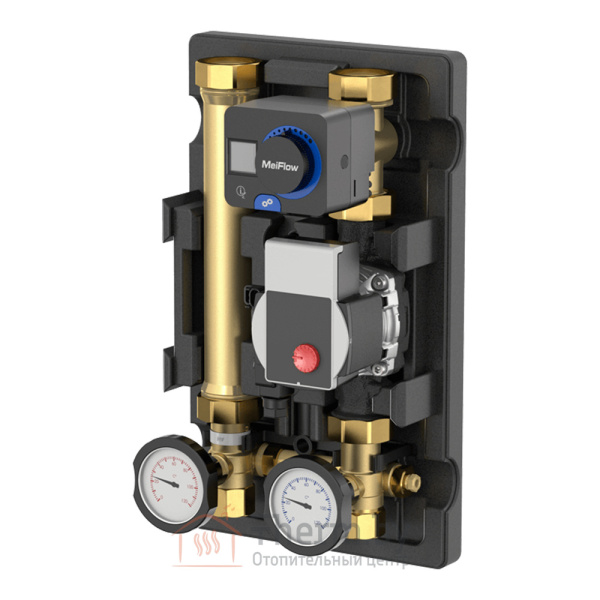 Детальное изображение Насосная группа Meibes MeiFlow S RBL, MTRE 1" с насосом Grundfos UPM3 Hybrid 25-70 арт. M45841.5 GFP2 в интернет-магазине THERM.BY