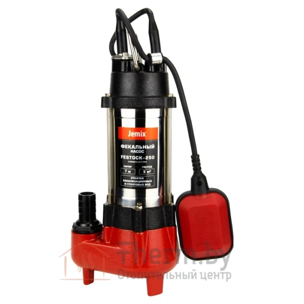 Детальное изображение Фекальный насос JEMIX FESTOCK-450 в интернет-магазине THERM.BY
