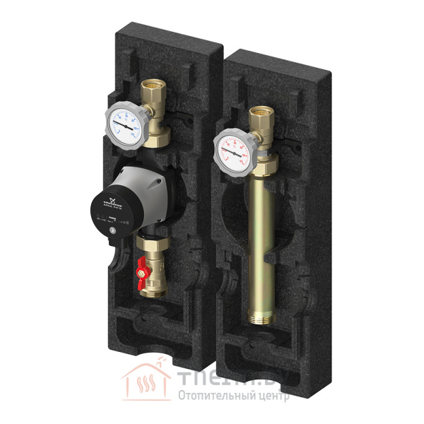 Детальное изображение Насосная группа Meibes MeiFlow M UC, V-UC 1" с насосом Grundfos UPM3 Hybrid 25-70 арт. M66813 GFP2 в интернет-магазине THERM.BY