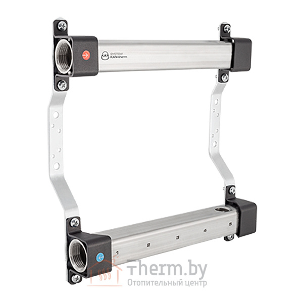 Детальное изображение Коллектор на 9 контуров из нержавеющей стали KAN-therm InoxFlow RBB без оснастки арт. 1316156007 в интернет-магазине THERM.BY
