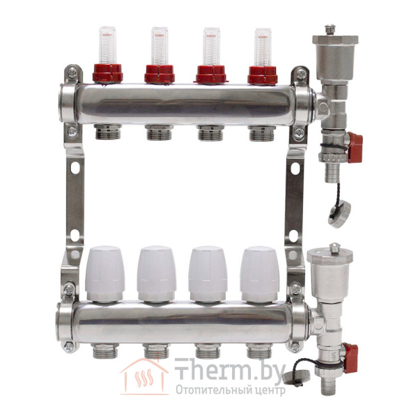 Детальное изображение Гребенка для теплого пола APE на 4 выхода в интернет-магазине THERM.BY