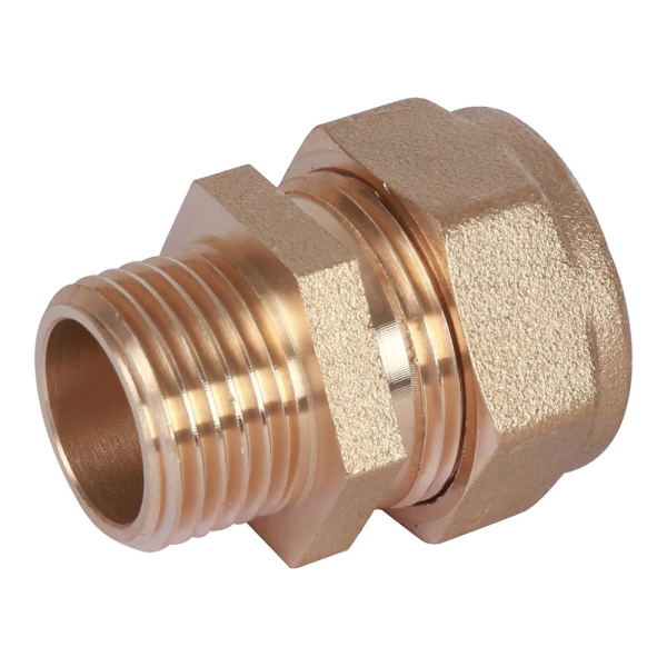 Детальное изображение Муфта латунная Neptun IWS (M) 15 х 1/2" EF наружная резьба в интернет-магазине THERM.BY