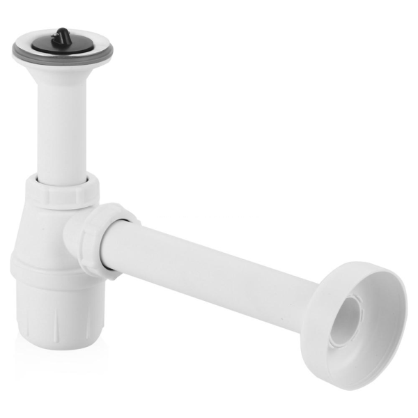 Детальное изображение 103927 / Сифон для раковины бутылочный с пробкой, VIEGA в интернет-магазине THERM.BY