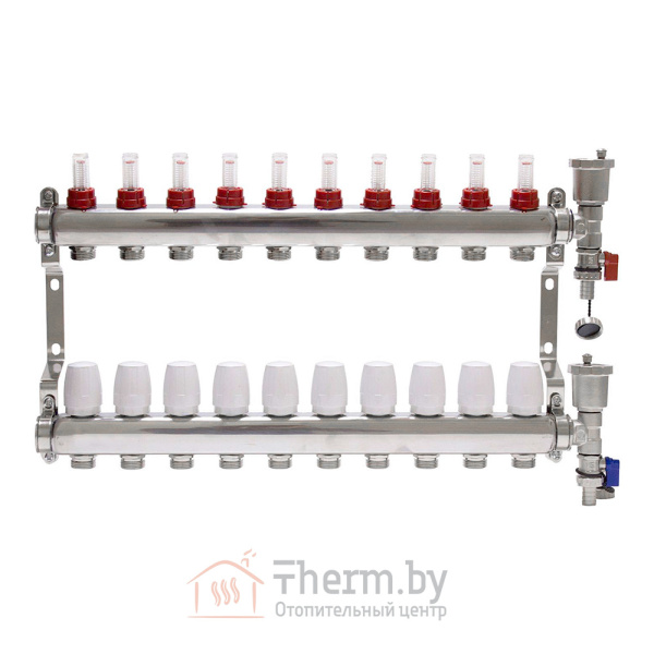 Детальное изображение Гребенка для теплого пола APE на 10 выходов в интернет-магазине THERM.BY