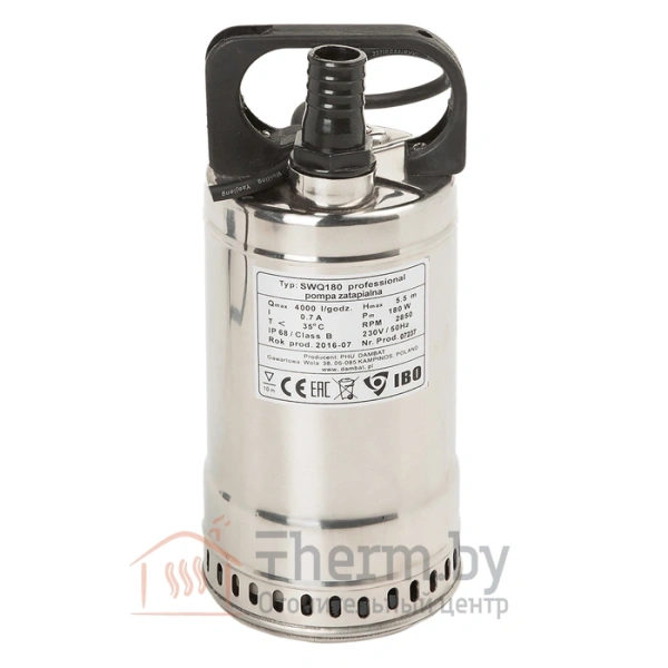 Детальное изображение Дренажный насос IBO SWQ 1100 в интернет-магазине THERM.BY