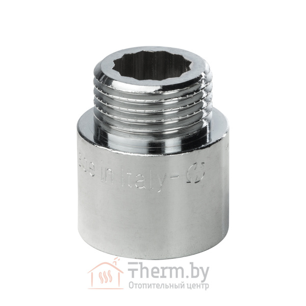 Детальное изображение Удлинитель латунный 3/8" 20 мм хромированный General Fittings арт. 2600D8B032000A в интернет-магазине THERM.BY